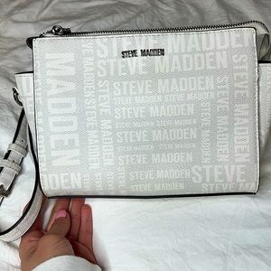 Steve Madden White Crossbody